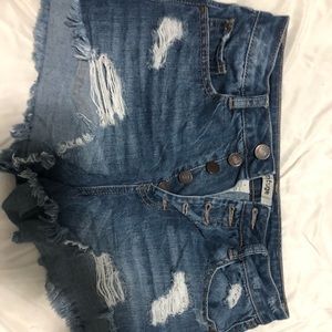 Jean shorts